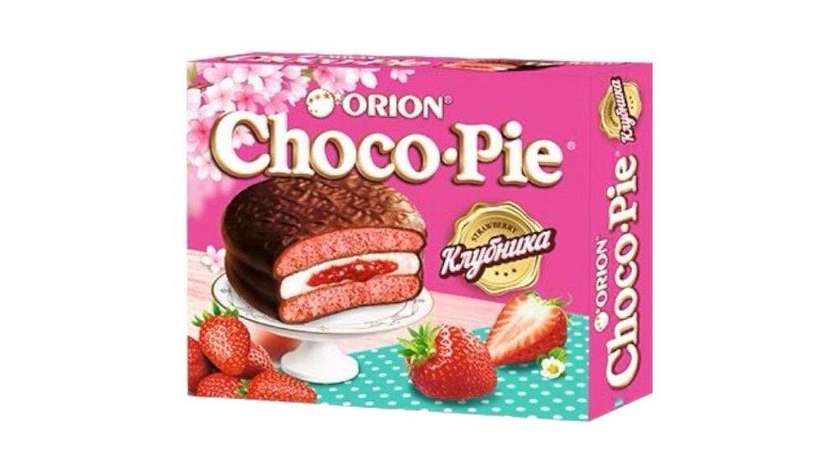 Choco-pie Strawberry 12-pack