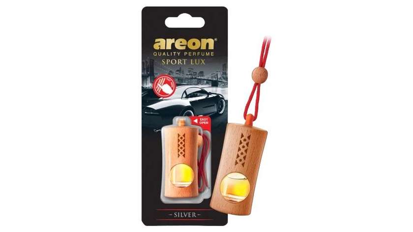 Areon Fresco Sport Lux Silver Air Freshener