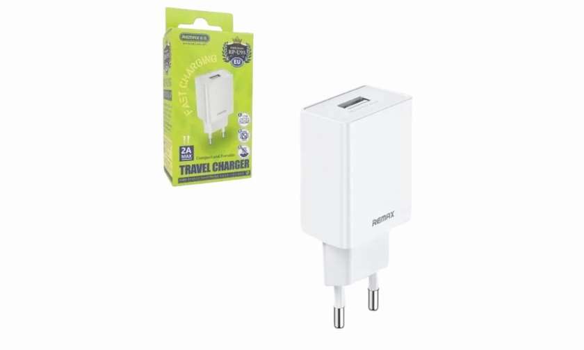 REMAX Kiddy Series 2.4A Travel Charger RP-U95 (EU-White)