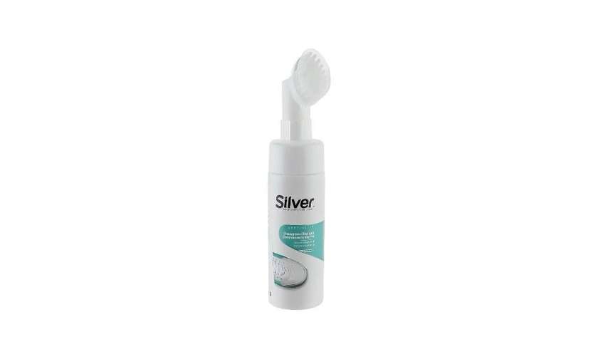 Silver Shoe Cleaning Foam with Brush 150ml