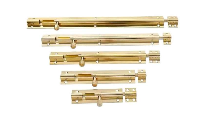 Window Lock Gold Long 1 piece