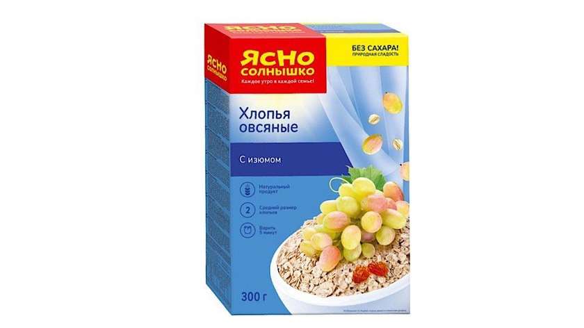 Oatmeal with Raisins 300g