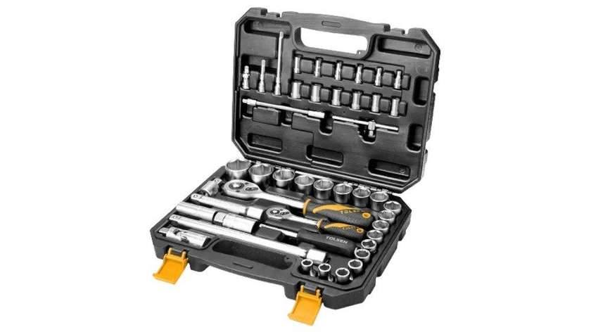 TOLSEN TOL1638-15142 Wrench Set with Spare Blades, 43 Pieces