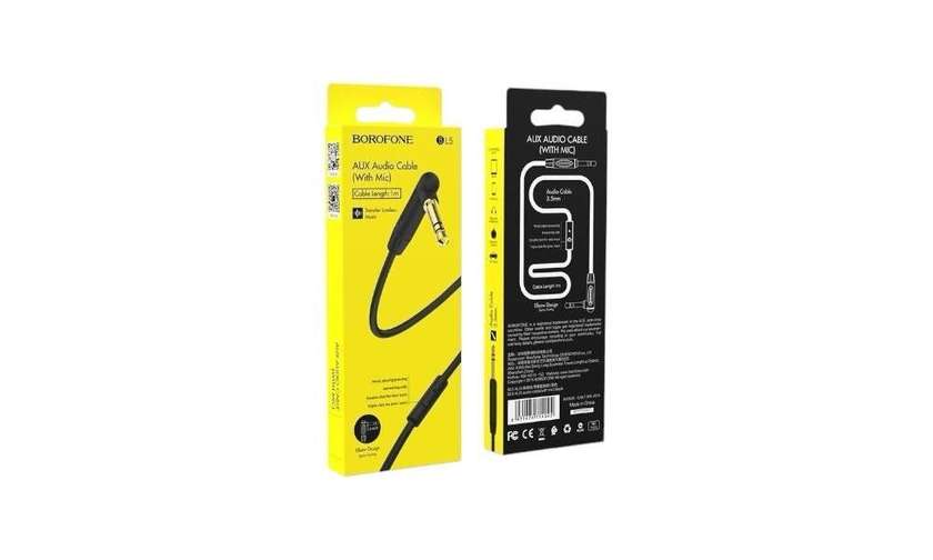 Borofone AUX Audio Cable with Mic 1m