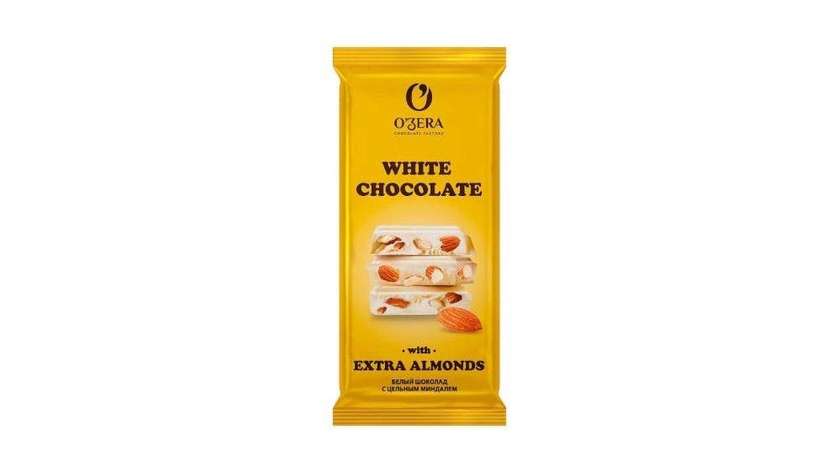 O Zera White Chocolate with Extra Almond