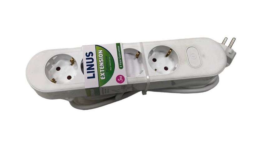 Linus Extension Cord 4-Way 5m