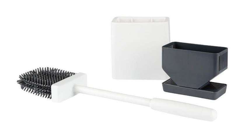 Plastic toilet brush