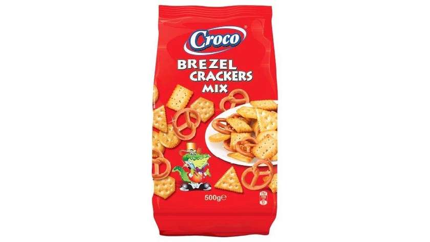 Croco Brezel Crackers Mix 500g