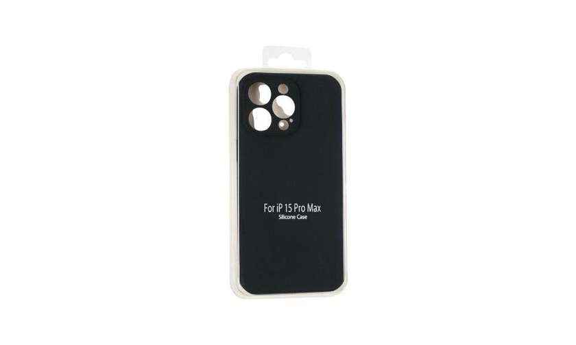 Alcantara Case for iPhone 15 Pro Max, Black
