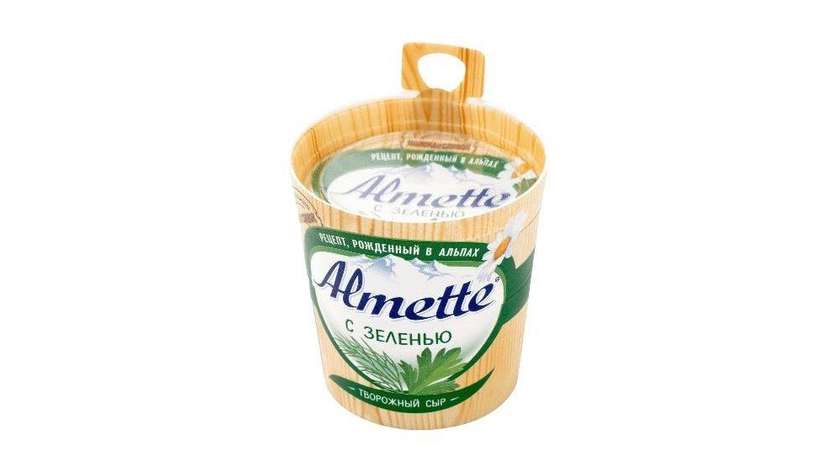 Almette curd cheese "Algatte" with herbs 150g