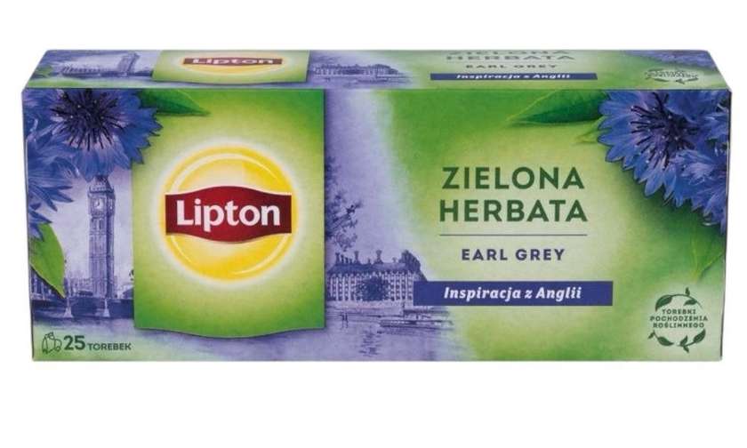 Lipton Green Tea Earl Grey (25 bags)