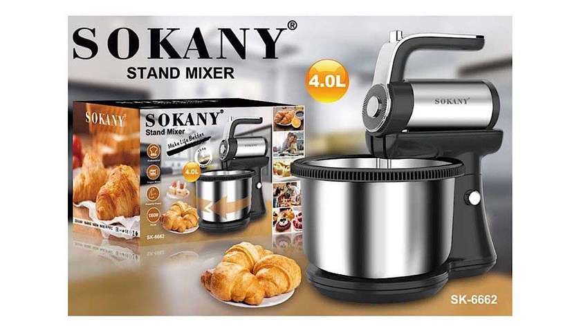 Sokany Sk-6662 Stand Mixer