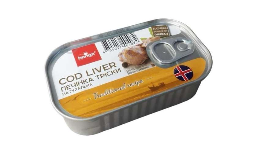 Cod Liver with Bay Leaf and Black Pepper 120g
