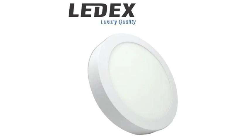 LEDEX LED Slim Panel Light Surface (Round) 24w 6500K