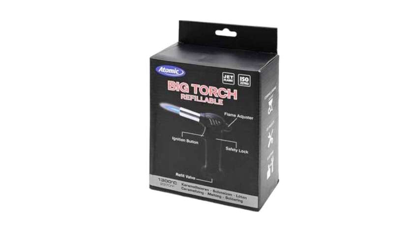 Atomic Electric Torch Lighter (Bigtorch-Black-Torch)