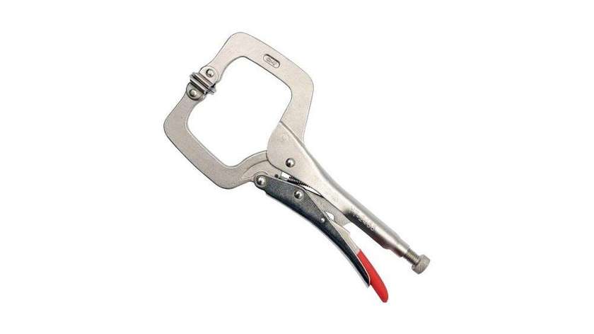Flat-Nose Pliers with Lock C Type 280mm YT-2466