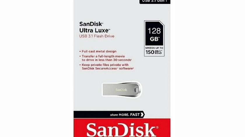 128GB Sandisk Ultra Luxe USB 3.1 Flash Drive