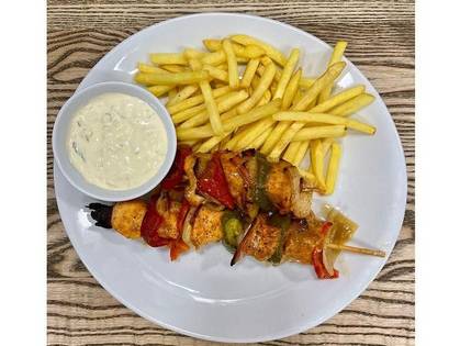 Kuřecí špíz, tatarka