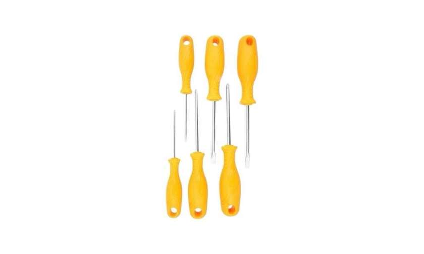 Tolsen tol1968-20738 Screwdriver Set Yellow 6-Piece