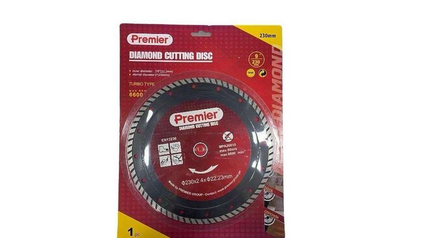 Premier Turbo Cutting Disc yf1109-230