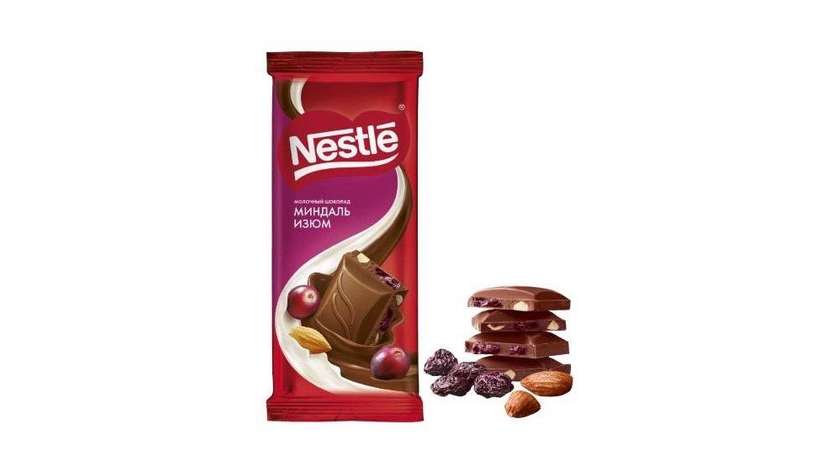 Nestle Chocolate with Almonds and Raisins 82g