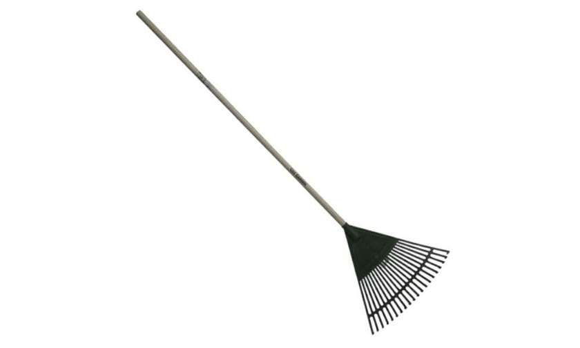 Lux Garden LXG-2943 Plastic Broom with Wooden Handle