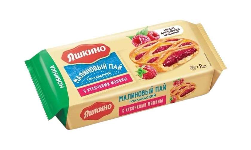 Yashkino Raspberry Dutch Pie 150g