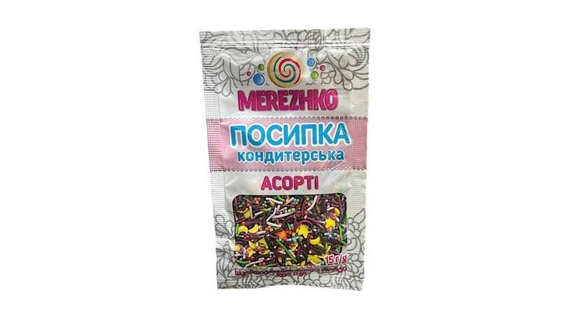 Assorted Confectionery Decoration 15g