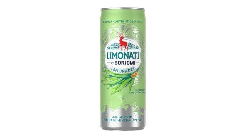 Borjomi Tarragon Lemonade Can 330ml