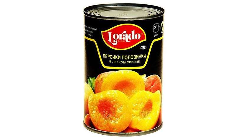 Lorrado Sliced Peaches in Light Syrup 850ml