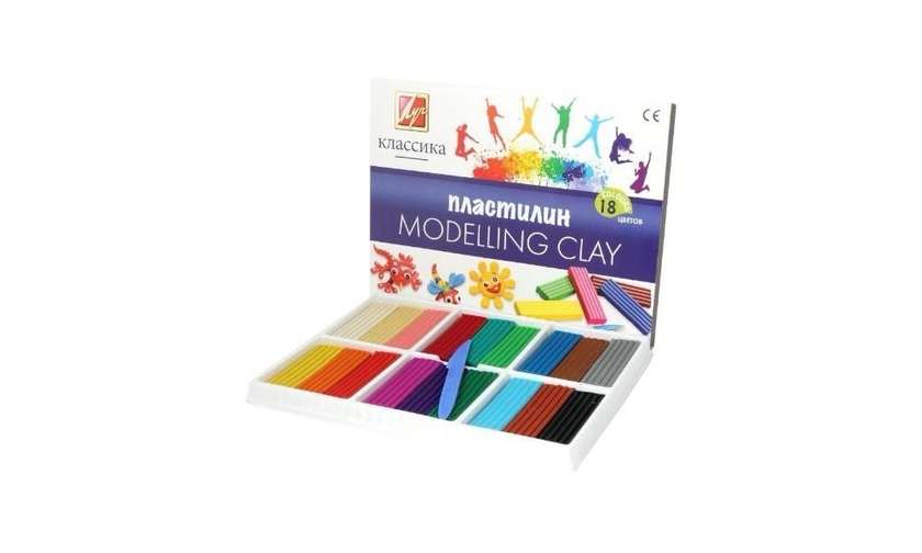 18-Color Modeling Clay