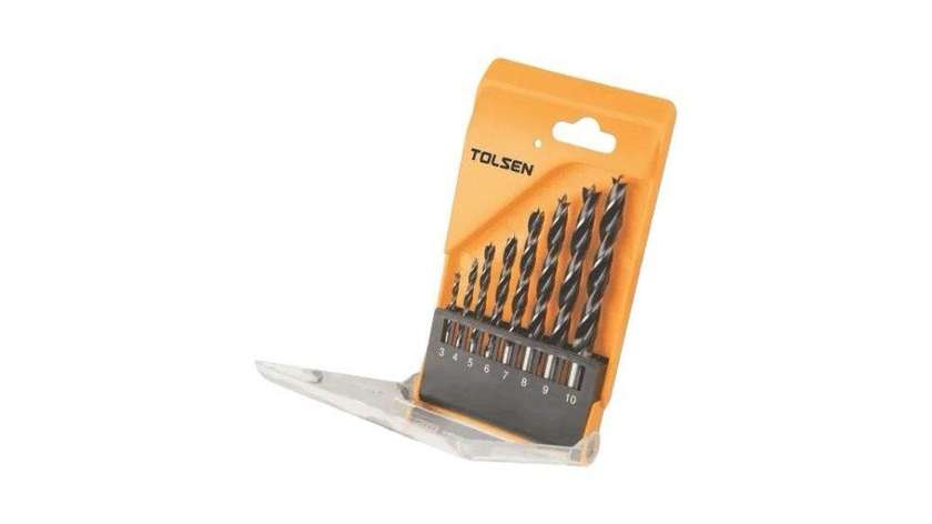 Tolsen tol981-75626 Electric Drill Replacement Bit Set, 8 Pieces