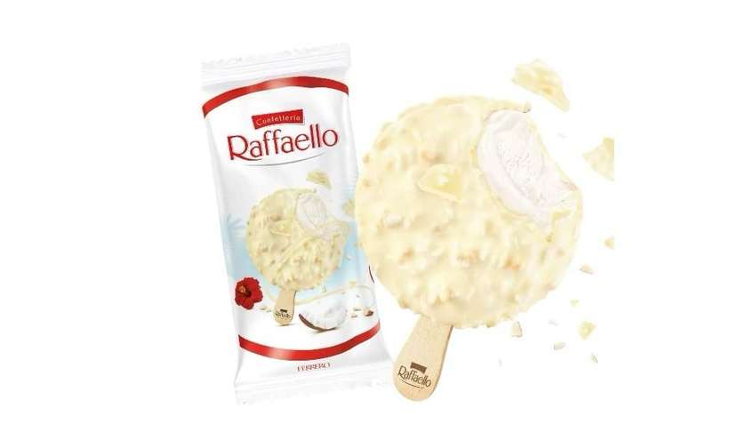 Raffaello ice cream