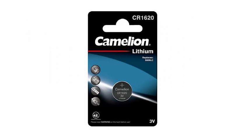 Camelion Alkaline Button Battery CR1620