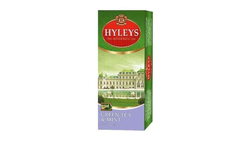 Hyleys Green Tea & Mint (25 bags)