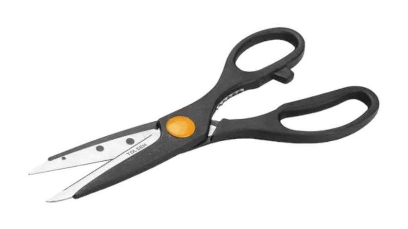 Tolsen TOL202-30045 Metal Scissors with Rubber Handle