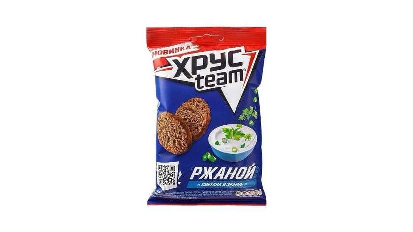 Khrustim Sour Cream and Herb Flavor 60g