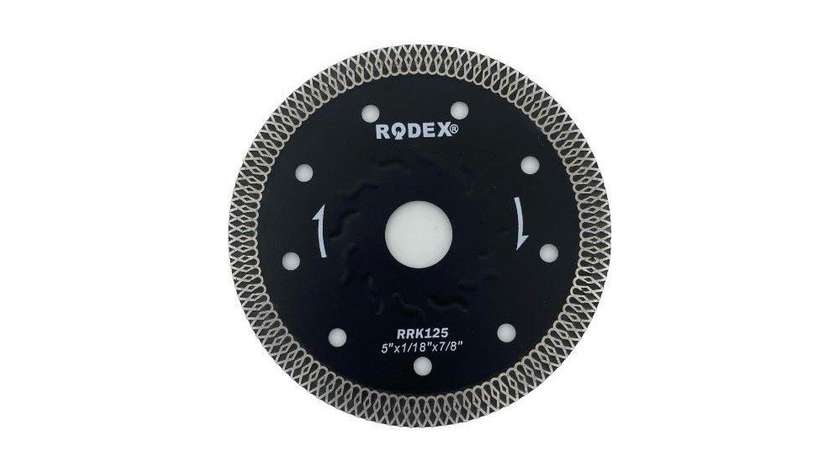 Rodex Cutting Disc RRK 125 (5”x1/18”x7/8”)