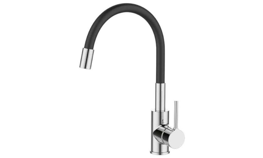 Kettler premium-82474 Kitchen Mixer with Silicone Spout (black) pro