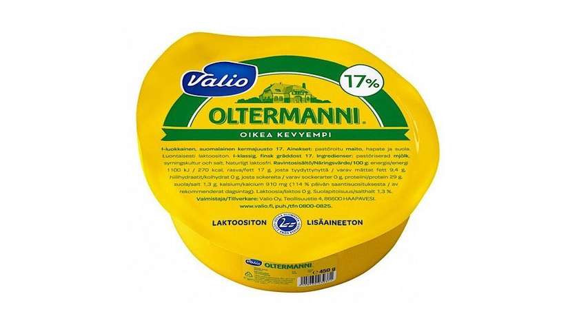 Valio Oltermanni Cheese 17% 250g