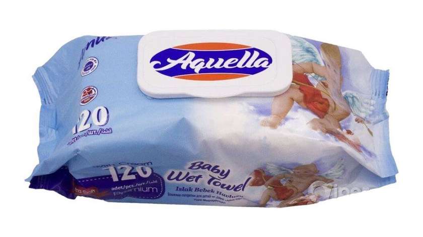 Aquella Wet Wipes 120 count