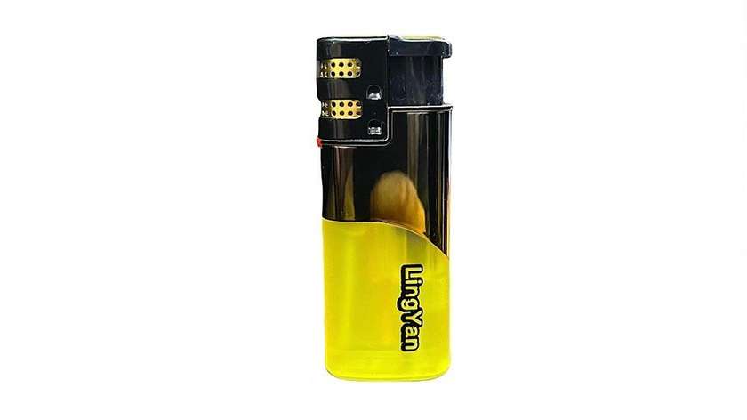 Lighter with spiral