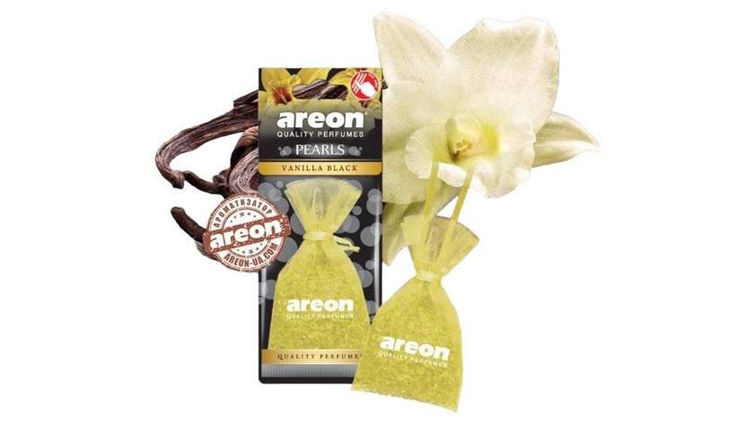 Areon Pearls Vanilla Black Air Freshener