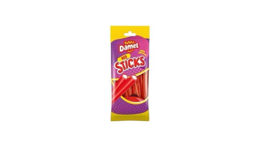 Damel Red Sticks Jelly Beans 90g