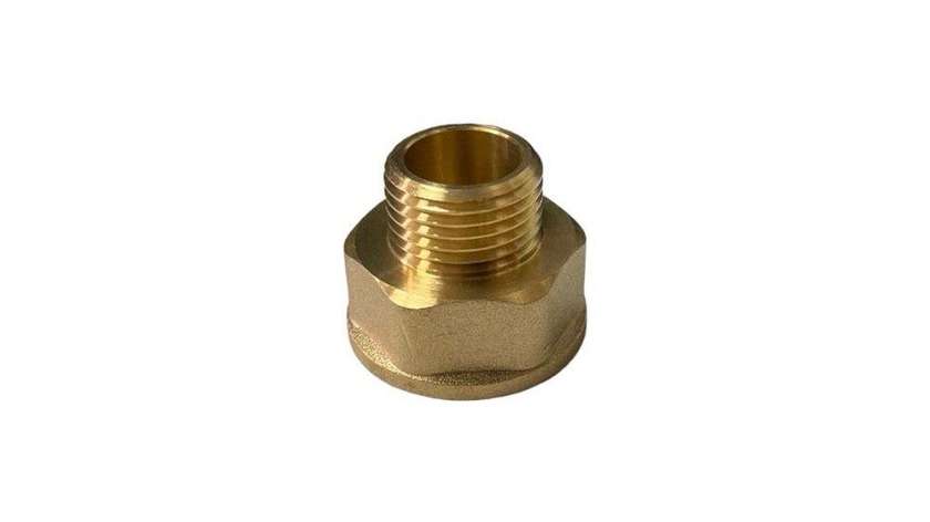 Brass Adapter 1/2 M - 3.8 F