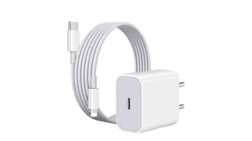 iPhone 12 Pro Max 25W USB-C Power Adapter + USB-C to Lightning Cable