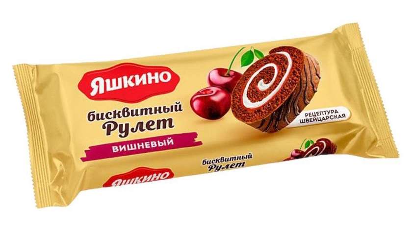 Yashkino Cherry Roll 200g