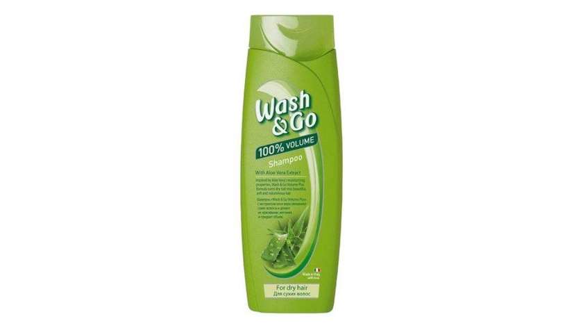 Wash&Go 100% Volume Shampoo for Dry Hair, 400ml