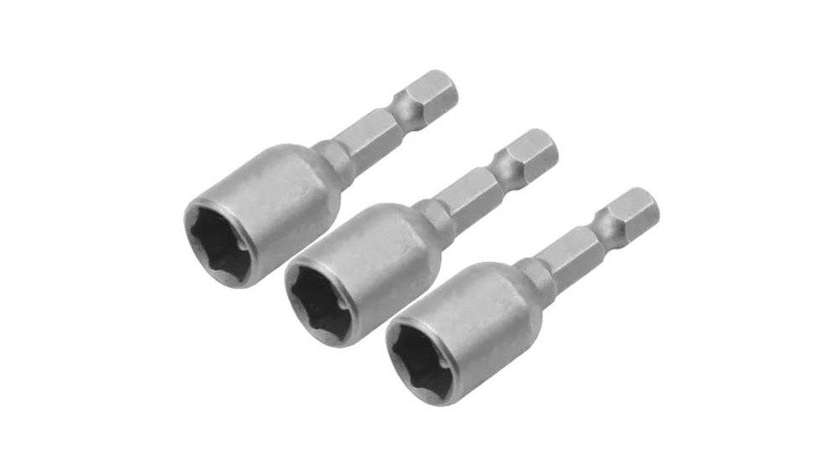 Tolsen tol288-77823 3-Piece Wrench Adapter Set 8mm Length 48mm