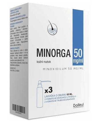 MINORGA 50 mg/ml DRM SOL 3X60 ml
